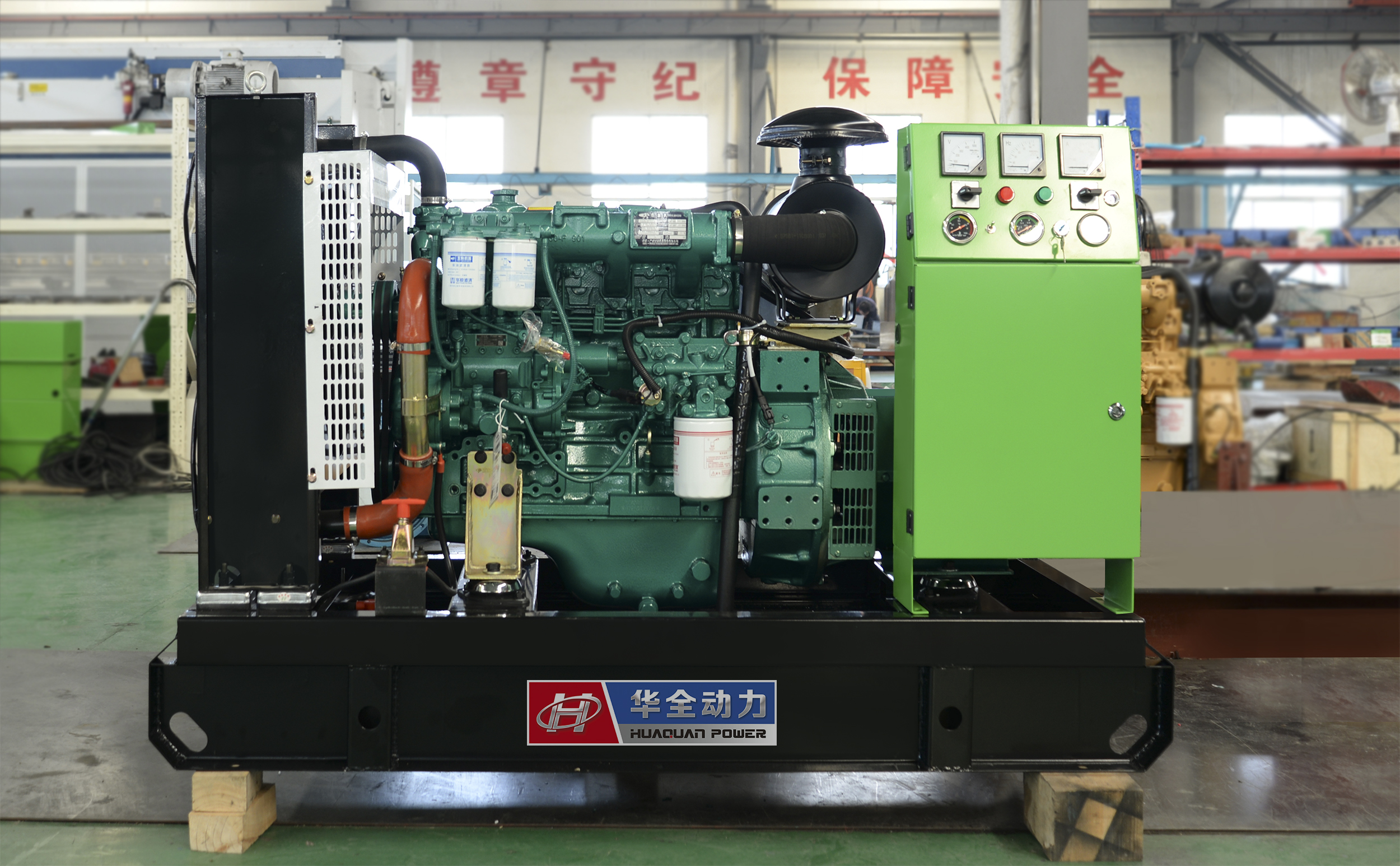 華全真機智！這些措施讓柴油發(fā)電機組在沙漠都能正常工作